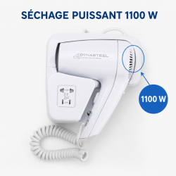 Muurföhn 1100 W Wit — Hotel & Spa