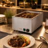 Professional Bain-Marie GN 1/1 20 L 1200 W Stainless Steel