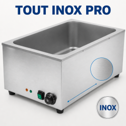 Bain-Marie Professionnel GN 1/1 20 L 1200 W Inox