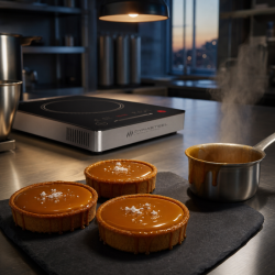 Induktionskochplatte Pro 2500 W — 80-240°C, Digital