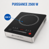 Inductiekookplaat Pro 2500 W — 80-240°C, Digitaal