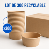 Kraft Saladeschaal 750 ml Ø150 mm — Set van 300