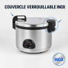 Professionele Rijstkoker 12 L 2850 W Inox — CHR