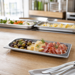 Bac Gastro GN 1/3 Inox 20 mm - Compatible Lave-Vaisselle