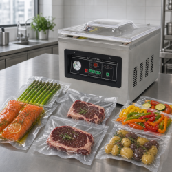 Machine Sous Vide à Cloche 900 W - Soudure 400 mm Inox