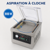 Machine Sous Vide à Cloche 900 W - Soudure 400 mm Inox