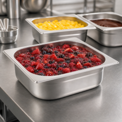 Bac Gastro GN 2/3 Inox 9 L - Diepte 100 mm