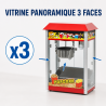 Professionele Popcornmachine 1400 W — RVS Kom