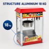 Professionele Popcornmachine 1400 W — RVS Kom
