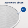 Perforiertes Pizzablech Ø 250 mm Aluminium — Dynasteel