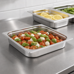 Bac Gastro GN 2/3 Inox 65 mm 5,5 L — Bac Gastronorm Pro
