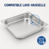 Bac Gastro GN 2/3 Inox 65 mm 5,5 L — Bac Gastronorm Pro