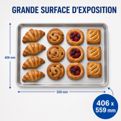 Aluminium Presentatieplaat 406 x 559 mm