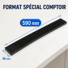 PVC Bar Mat 59 cm Zwart — Afdruiprek Toonbank CHR