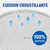 Perforated Aluminum Pizza Grid Ø 500 mm - Pro