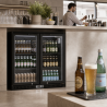Achterbar Koelkast 209 L 2 Glazen Deuren — Geventileerd