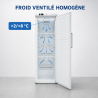 Belüfteter Kühlschrank 306 L +2/+8 °C Volltür