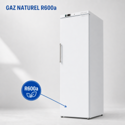 Belüfteter Kühlschrank 306 L +2/+8 °C Volltür