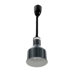 Lampe Chauffante Noire Dynasteel - Maintien chaud pour professionnels