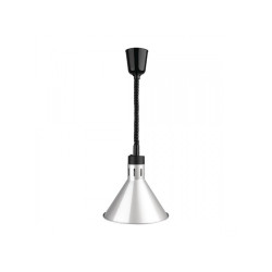 Silver Conical Heat Lamp Dynasteel - Keeps food warm for catering professionals