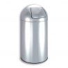 Stainless Steel Push Trash Can 30 L