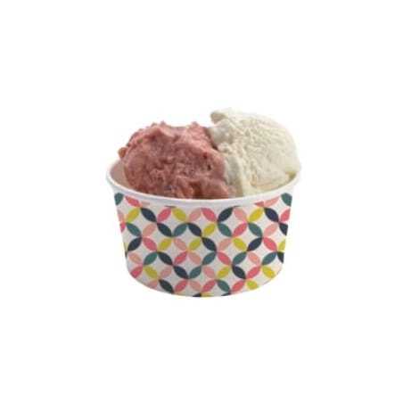 Pot à Glace et à Dessert 90 ml - Format Small - Ecoresponsable - Lot de 50