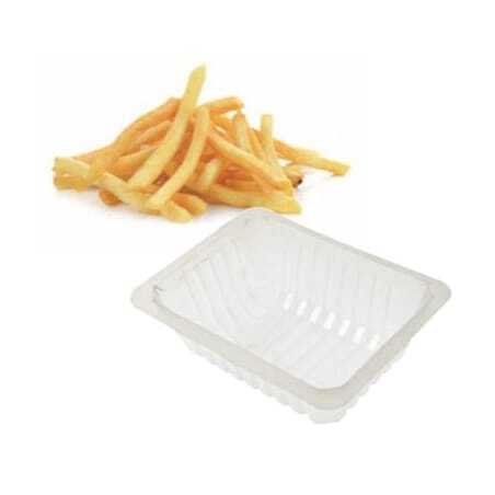 Barquette à Frites Translucide - 50 cl - Lot de 250