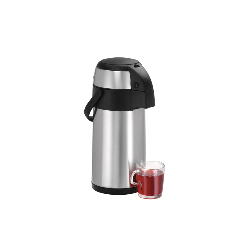 Pot thermos 3L avec pompe pour la restauration