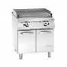 Professional Bartscher Series 900 gas lava stone grill - Grille V