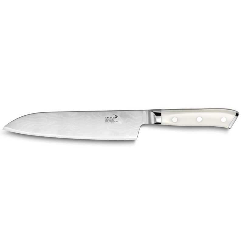 Messer-Set Santoku Damast 67 - 18 cm Profi von der Marke Déglon