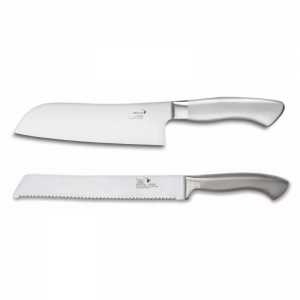 Set van Santoku + Broodmessen Deglon.