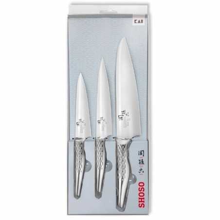 Set of 3 Shoso knives - Versatile and durable