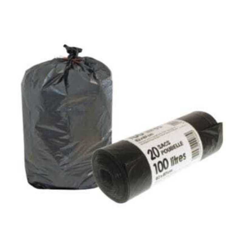 Garbage bag - 100 L - Pack of 20