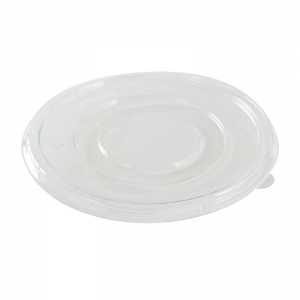 PET lid for Round Bagasse Bowl 800 ml - Pack of 50