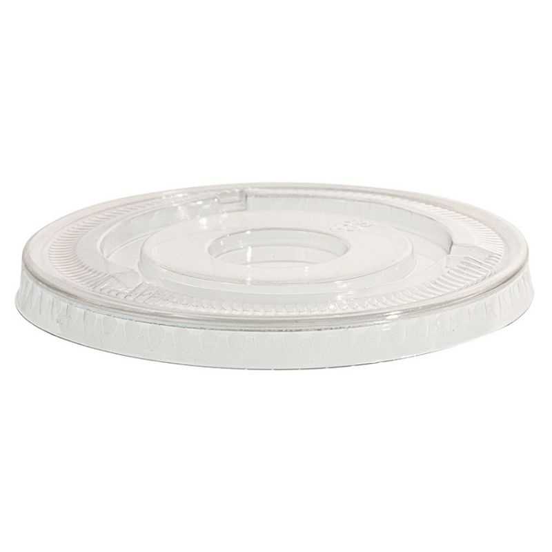 Deksel voor Transparante Plastic Pot - 270 ml - Set van 50