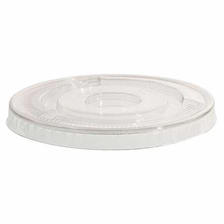 Deksel voor Transparante Plastic Pot - 270 ml - Set van 50