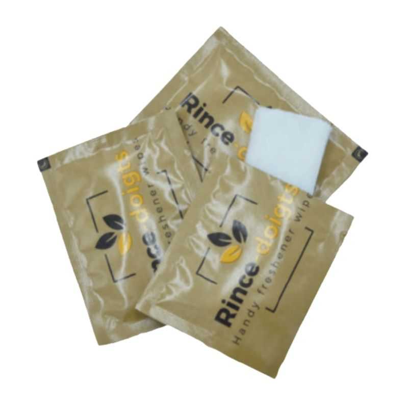 Lingettes Rince-Doigts - Parfum Citron - Lot de 1000 Lingettes Rince-Doigts - Parfum Citron - Lot de 1000