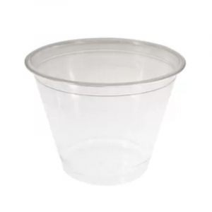 Transparent Plastic Pot - 270 ml - Pack of 50