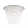 Transparent Plastic Pot - 270 ml - Pack of 50