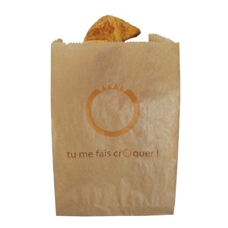 Sac Dessert "Tu Me Fais Croquer !" 260 x 85 - Ecoresponsable - Lot de 1000