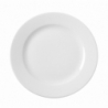 Flat Porcelain Plate - 160 mm Diameter