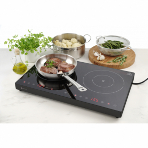 Double induction cooktop Black Line - Brand HENDI - Fourniresto
