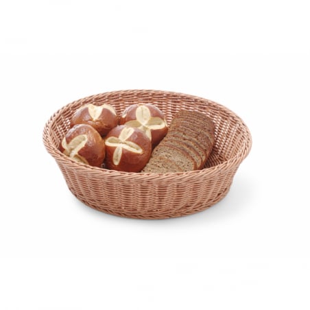 Round Brown Bread Basket - 400 mm in diameter