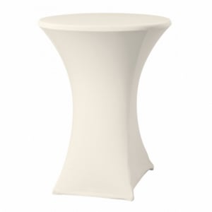 Hoes voor Hoge Tafel Crème - 850 mm Diameter