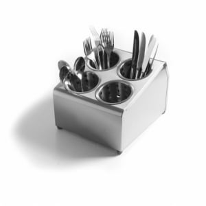 Cutlery Basket in Stainless Steel - 97 mm in diameter