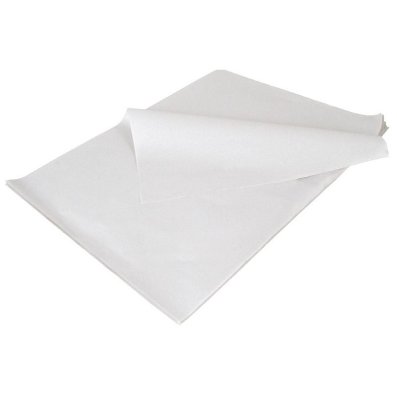 Vetvrij papier van wit kraft - 33 x 33 - 10 kg