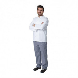 Koksbuis Unisex Wit Met Lange Mouwen Vegas - Maat L - Whites Chefs Clothing - Fourniresto