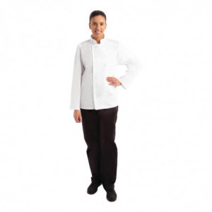 Koksbuis Unisex Wit Met Lange Mouwen Vegas - Maat L - Whites Chefs Clothing - Fourniresto