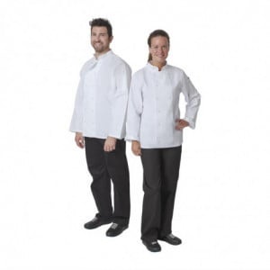 Veste De Cuisine Mixte Blanche À Manches Longues Vegas - Taille S - Whites Chefs Clothing - Fourniresto