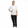 Koksbuis Unisex Wit Met Korte Mouwen Vegas - Maat S - Whites Chefs Clothing - Fourniresto